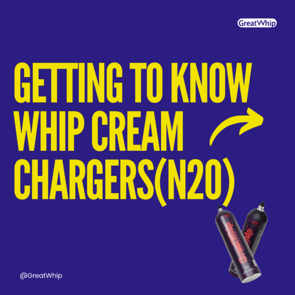 Getting to Know Whip Cream Chargers(N2O)