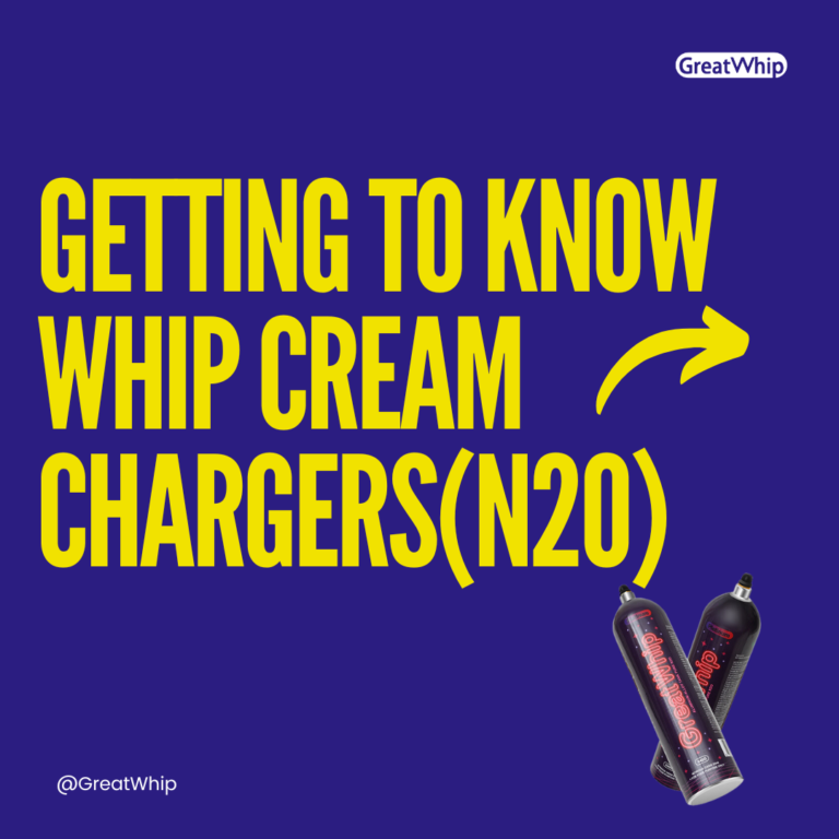 Getting to Know Whip Cream Chargers(N2O)